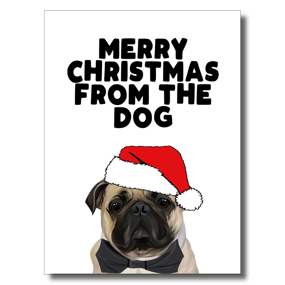 Merry Christmas From The Dog Card #1 image
